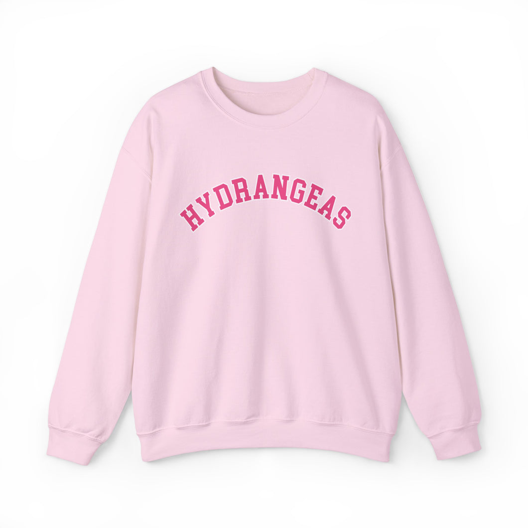 Light Pink HYDRANGEAS Sweatshirt