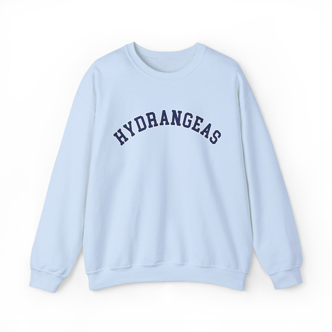 Lt Blue HYDRANGEAS Sweatshirt