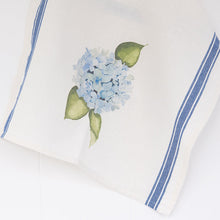 Load image into Gallery viewer, Hydrangea Tea Towel | Finding Silver Pennies
