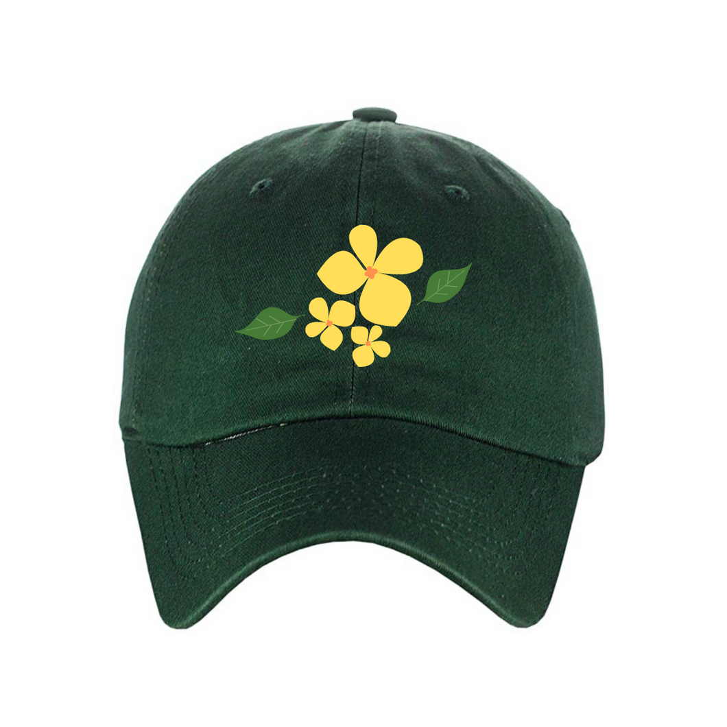 Nantucket Daffodil Baseball Cap - Green