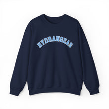 Load image into Gallery viewer, Navy HYDRANGEAS Sweatshirt
