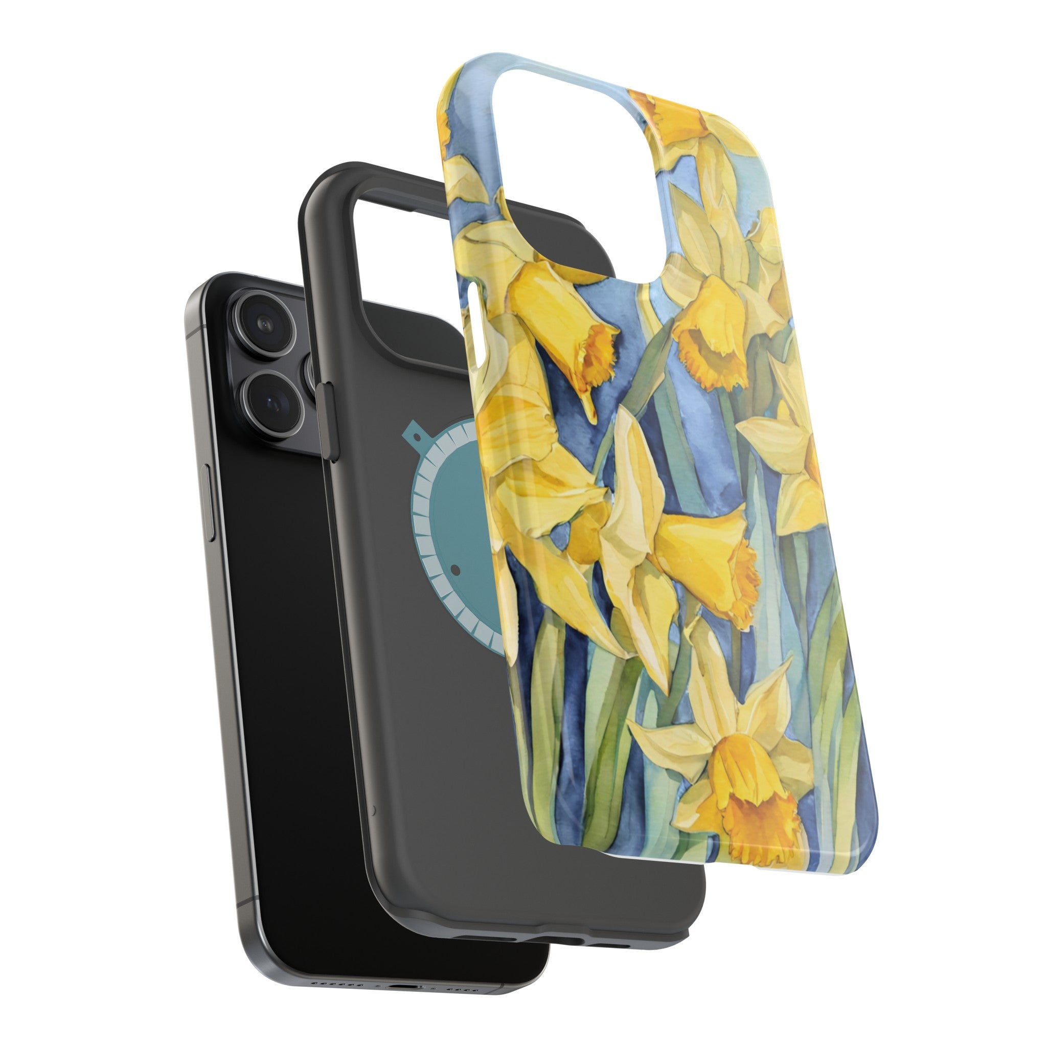 Nantucket Daffodil Watercolor Phone Cover