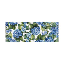Load image into Gallery viewer, Hydrangea Blue Light Scarf/Wrap
