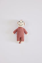 Load image into Gallery viewer, Happy Monkey Hooded Bath Towel and Monkey Rattle
