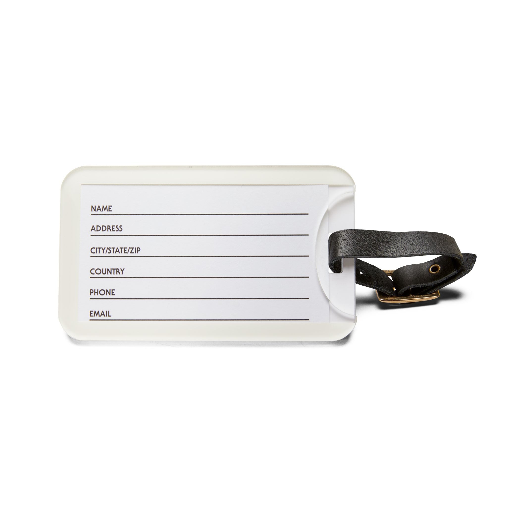 Hydrangea Blue Luggage Tag