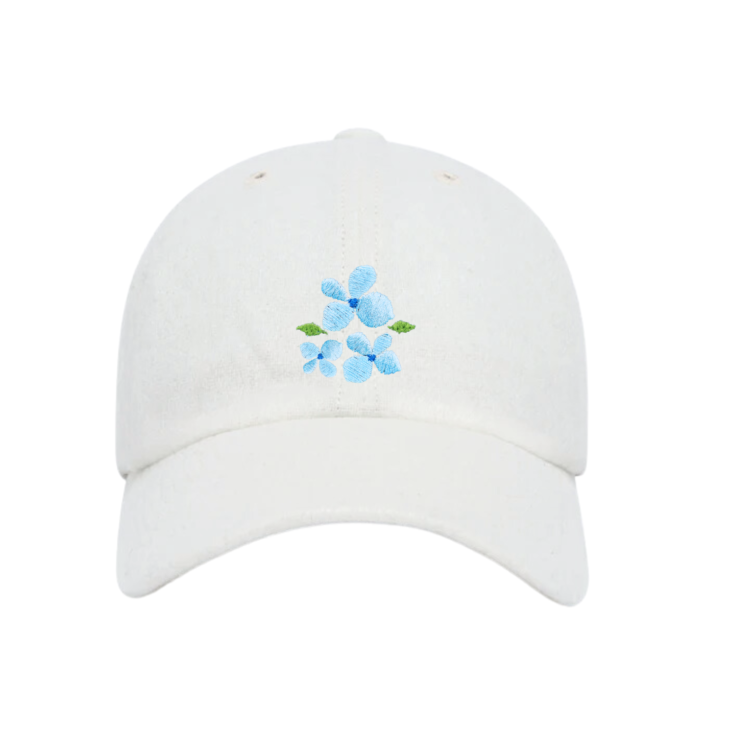 Signature Hydrangea Cap - White