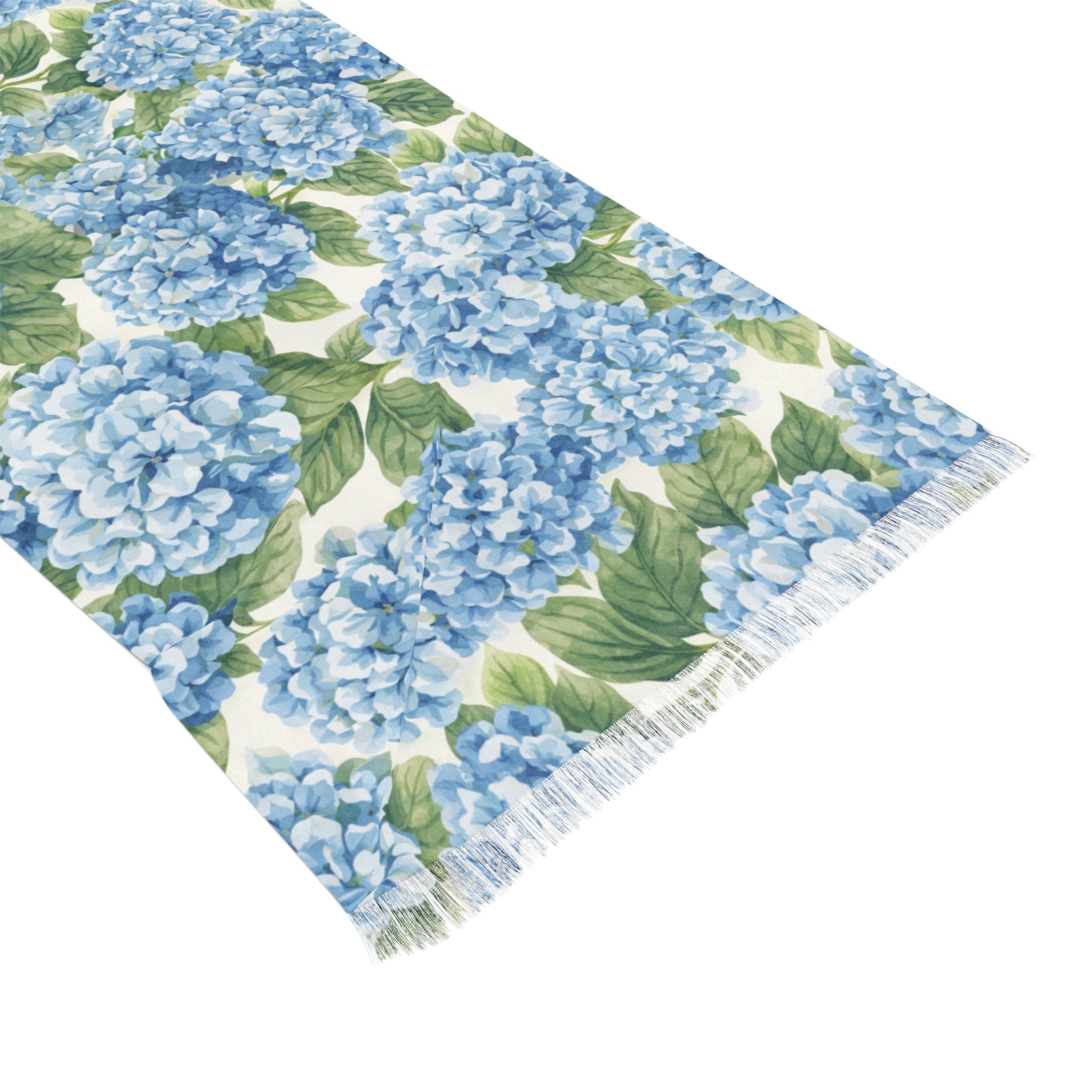 Hydrangea Blue Light Scarf/Wrap