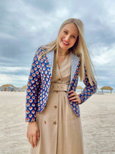 Load image into Gallery viewer, Quilted Blazer - Coastal Brahmin
