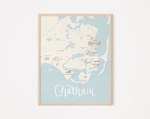 Load image into Gallery viewer, Chatham Map Print
