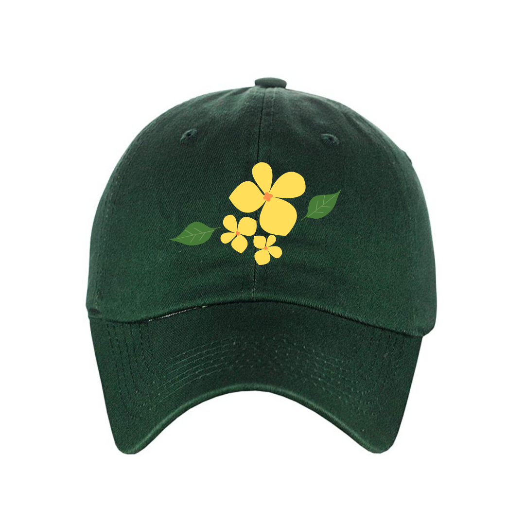 Nantucket Daffodil Baseball Cap - Green
