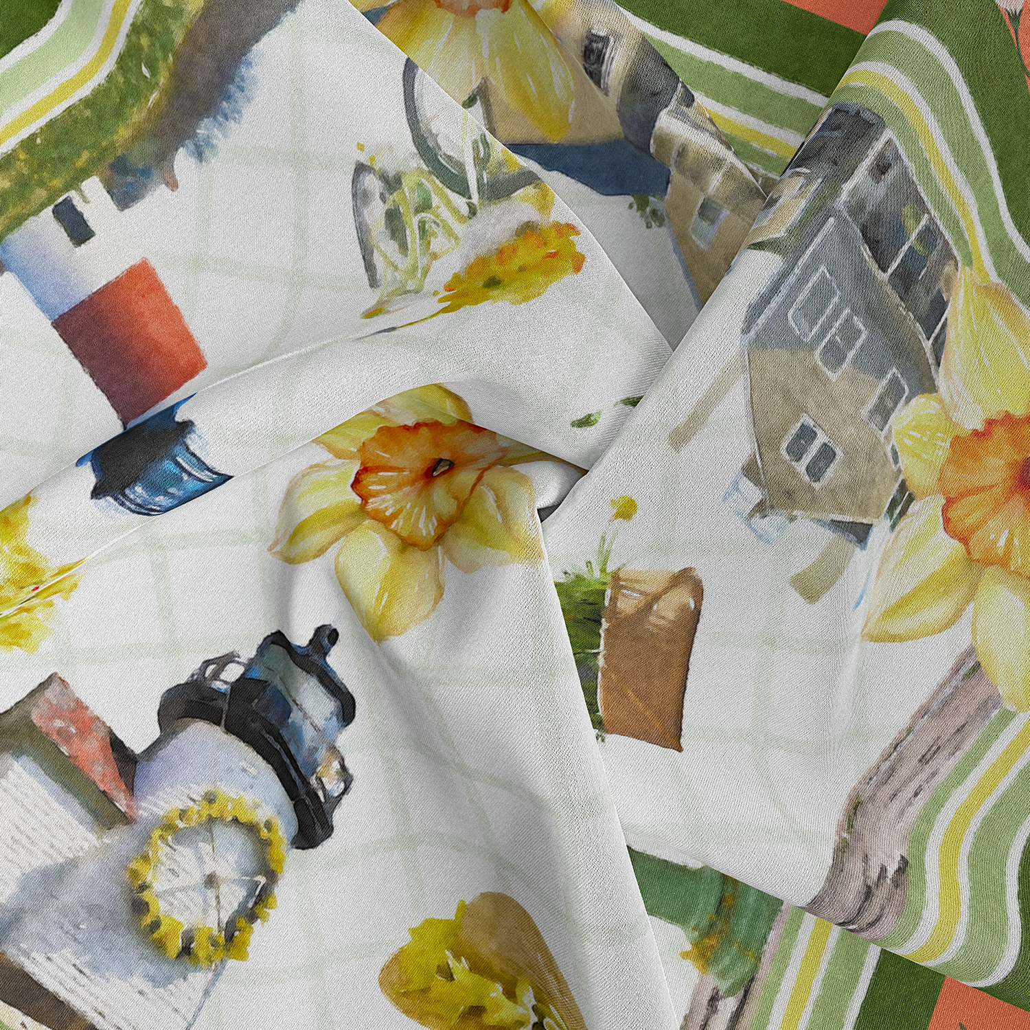 Nantucket Daffodil Scarf