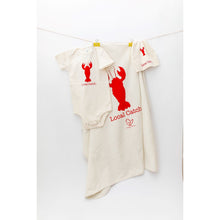 Load image into Gallery viewer, Organic cotton baby gift set - Lobster - Simply Chickie
