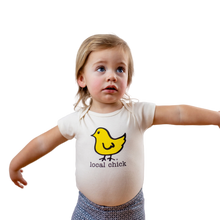 Load image into Gallery viewer, Organic cotton baby onesie - Chick - Simply Chickie
