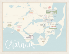 Load image into Gallery viewer, Chatham Map Print
