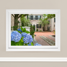 Load image into Gallery viewer, Edgartown Hydrangea Collection Prints - Summer Street Blues
