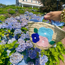 Load image into Gallery viewer, NECC x Breck and Grier Mini Hydrangea Tote Bag
