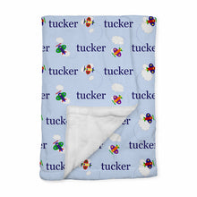 Load image into Gallery viewer, Personalized Baby Blanket | Off We Go
